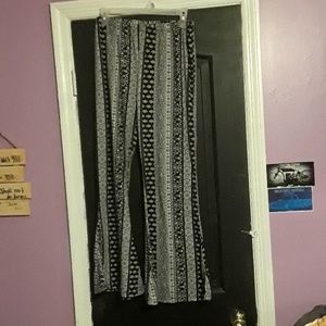 Super soft tribal print flared legging/pants